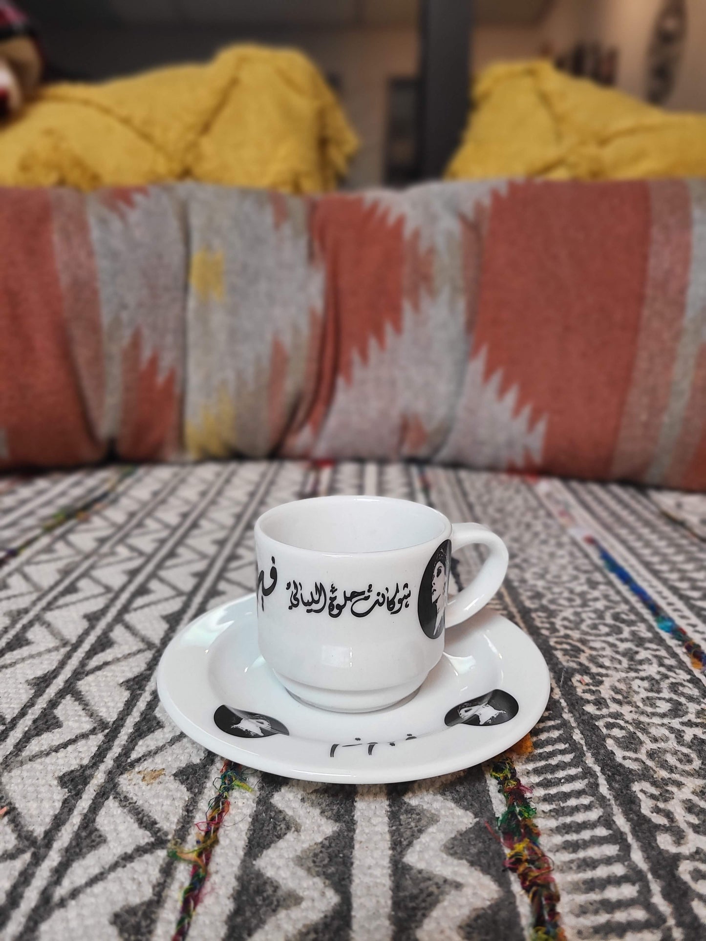 Fayrouz Turkish Coffee Cups & Coasters